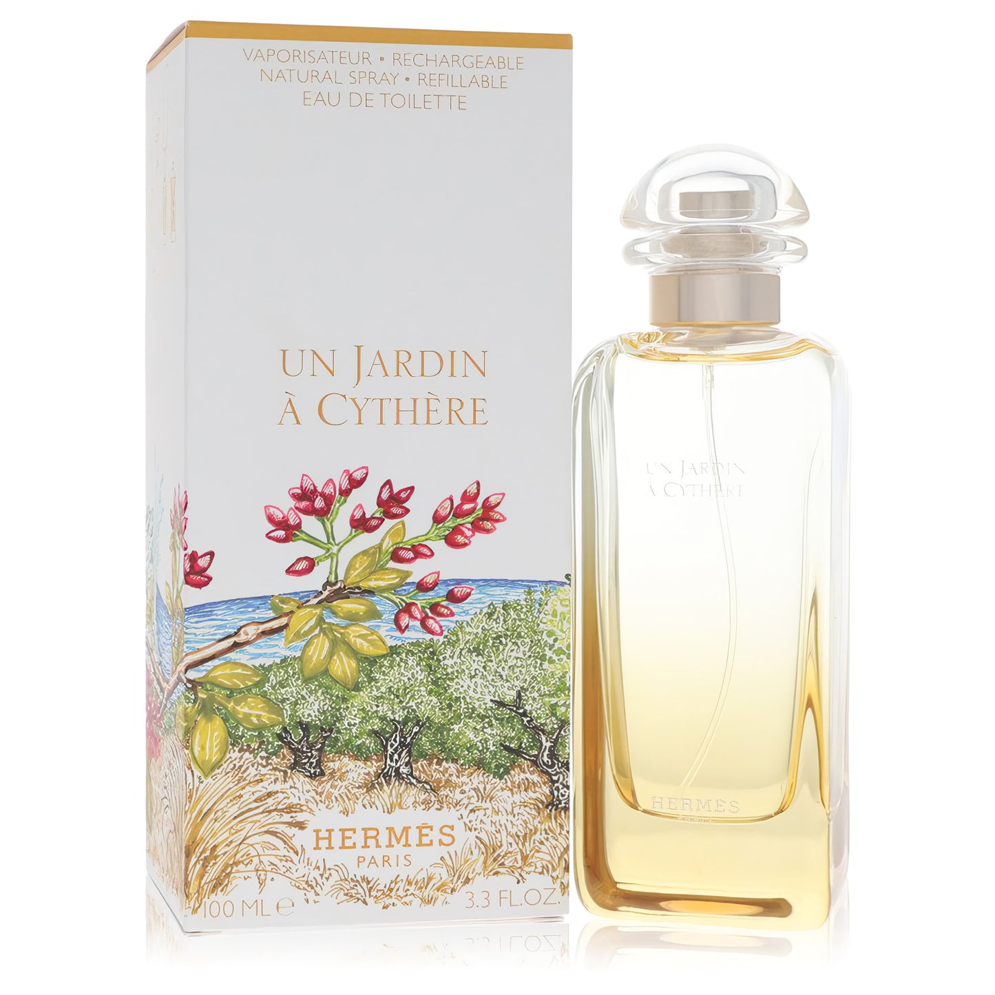 Un Jardin A Cythere de Hermès - Eau De Toilette Spray (Unisex) 3.3 oz