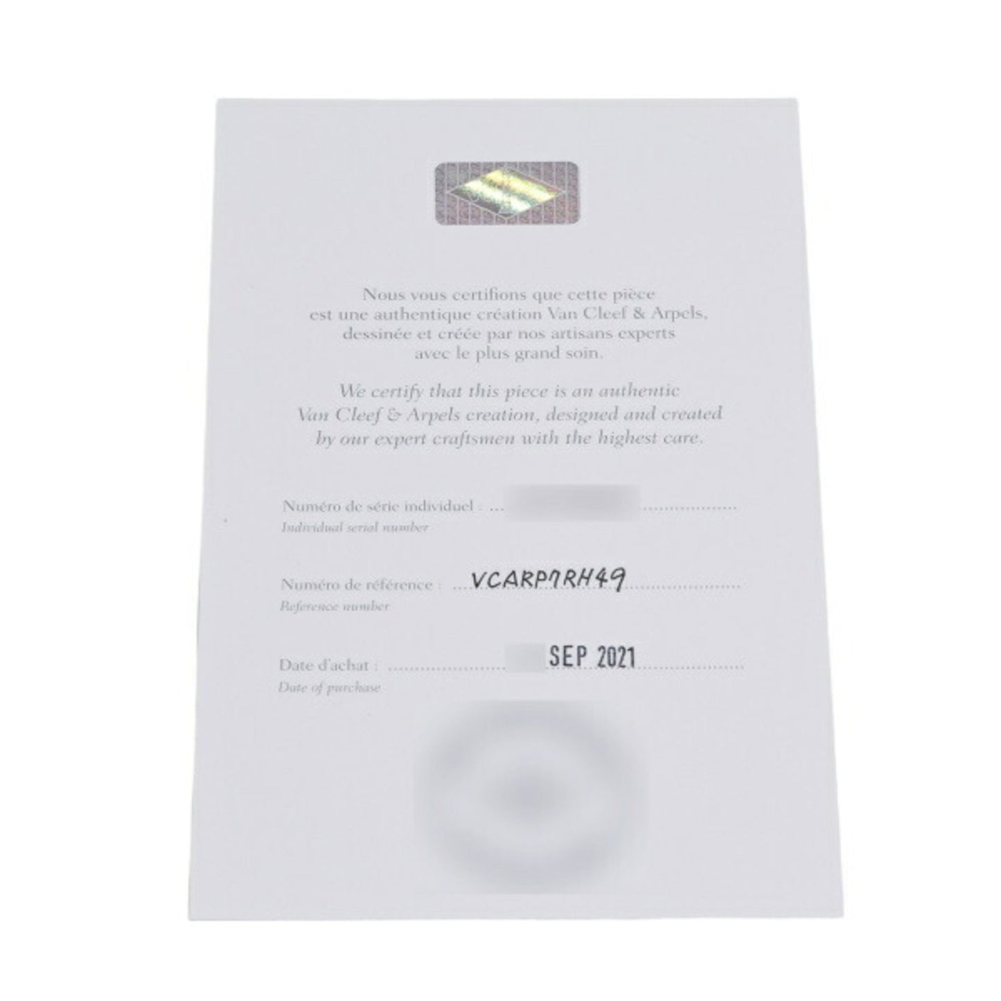 Van Cleef & Arpels Alliance Félicité Ring