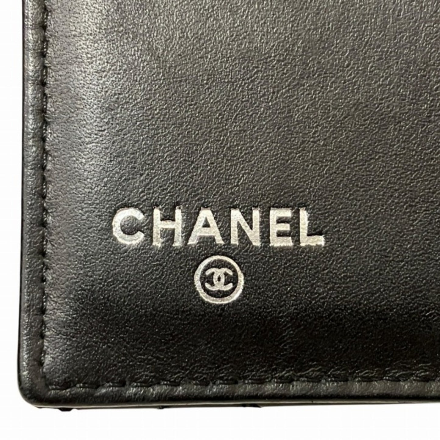 Chanel Logo CC Wallet