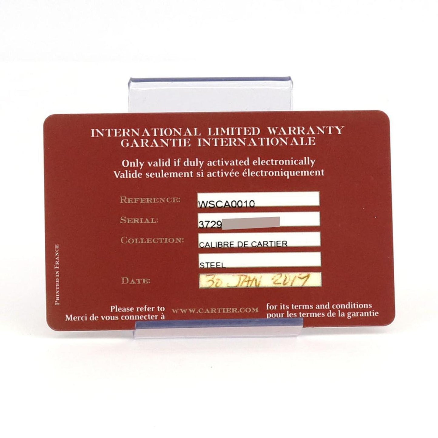 Cartier Calibre Watch