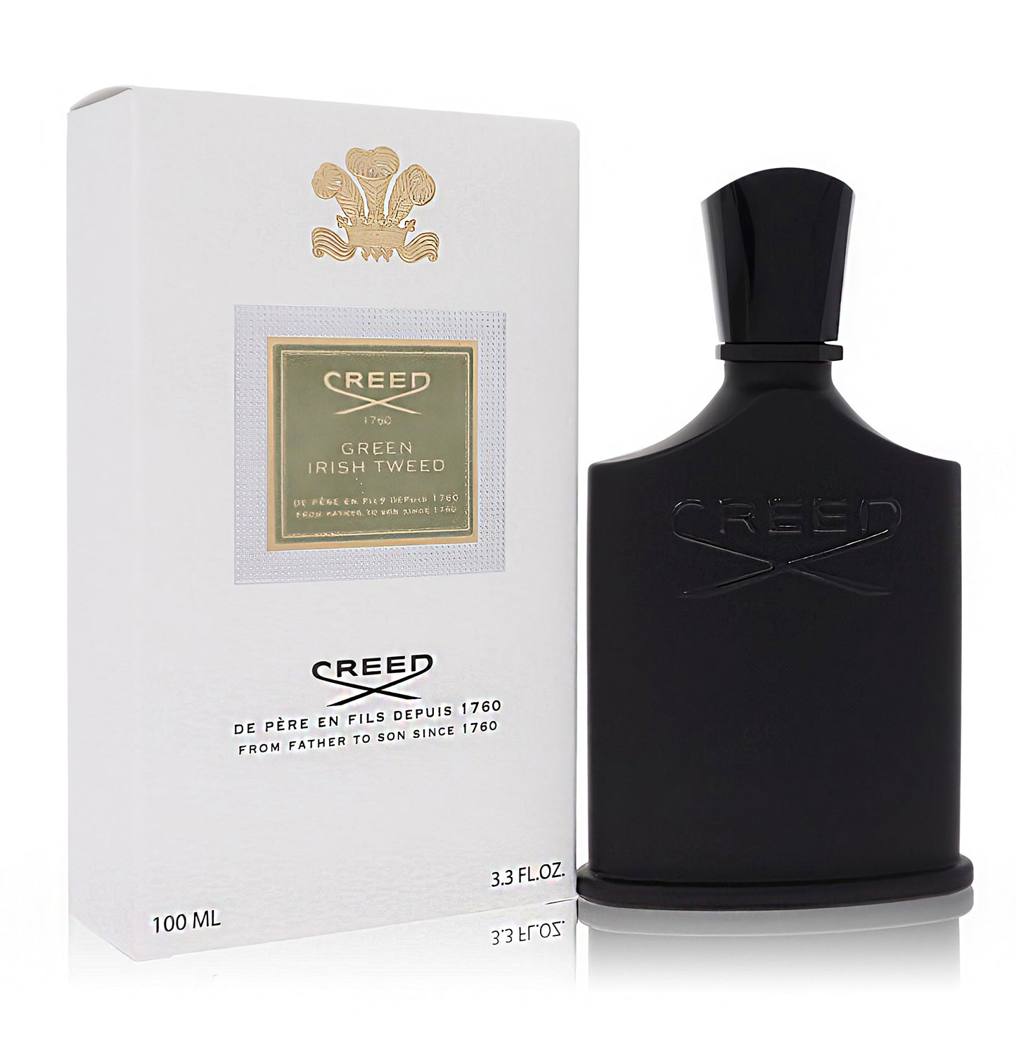 Green Irish Tweed de Creed - Eau De Parfum Spray para hombres 3.3 oz