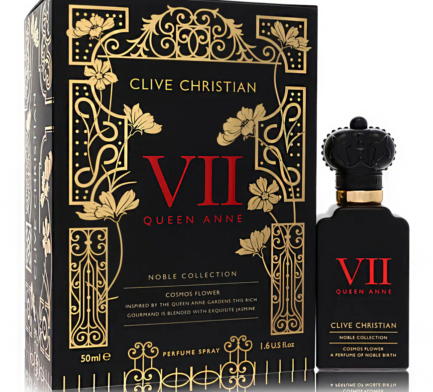 Clive Christian VII Queen Anne Cosmos Flower - Perfume Spray for Women 1.6 oz