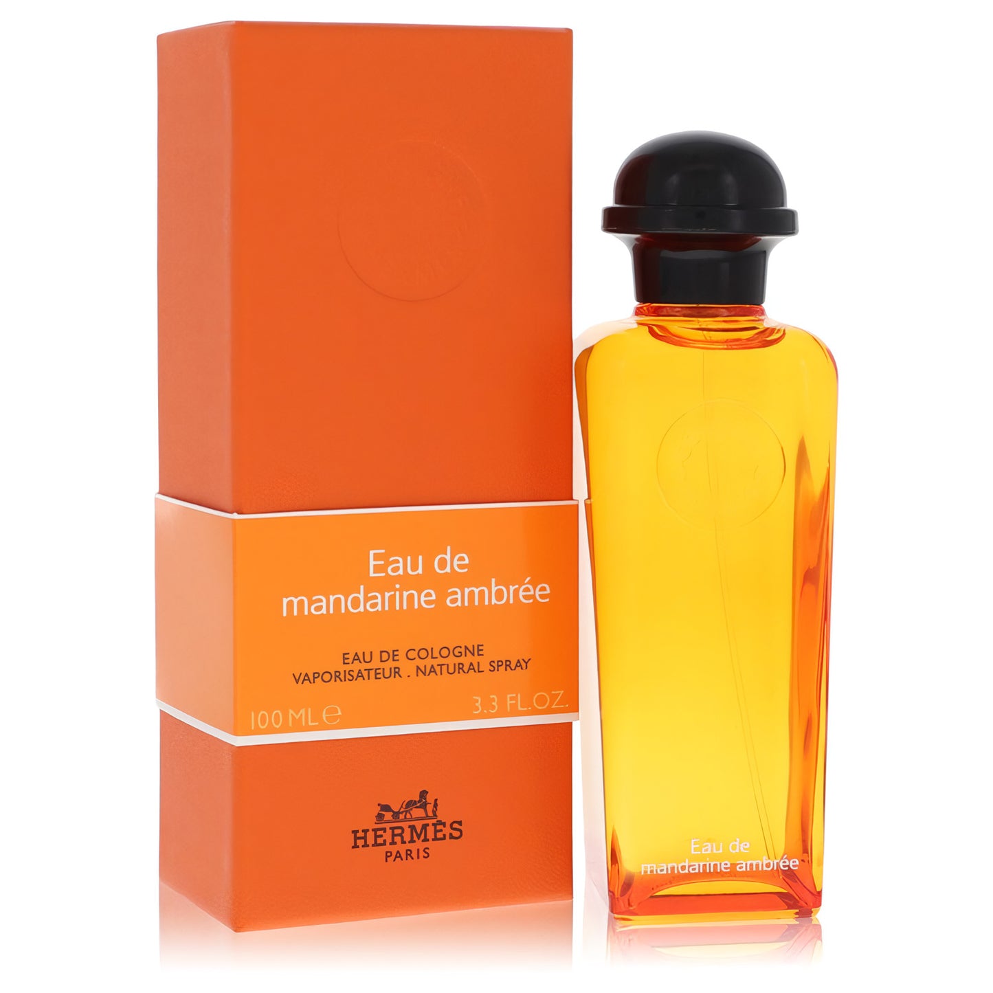 Eau De Mandarine Ambree de Hermès - Colonia en spray para hombres 3.3 oz
