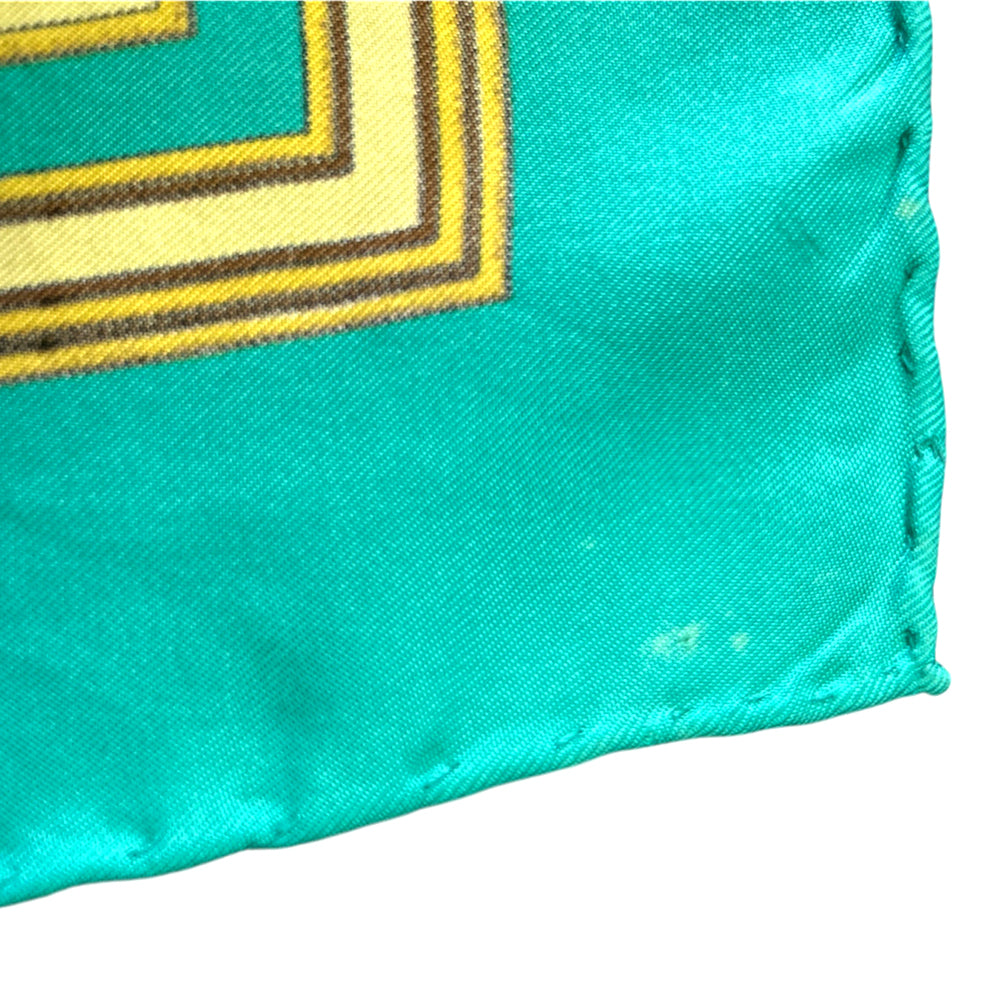 Hermès 100% Silk Les Tuileries Silk Scarf 90cm