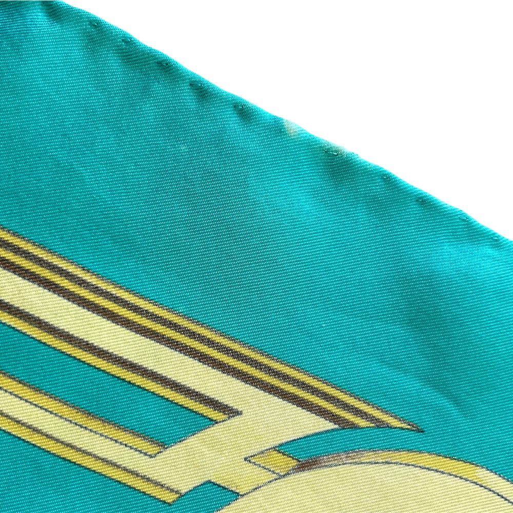 Hermès 100% Silk Les Tuileries Silk Scarf 90cm