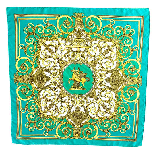 Hermès 100% Silk Les Tuileries Silk Scarf 90cm