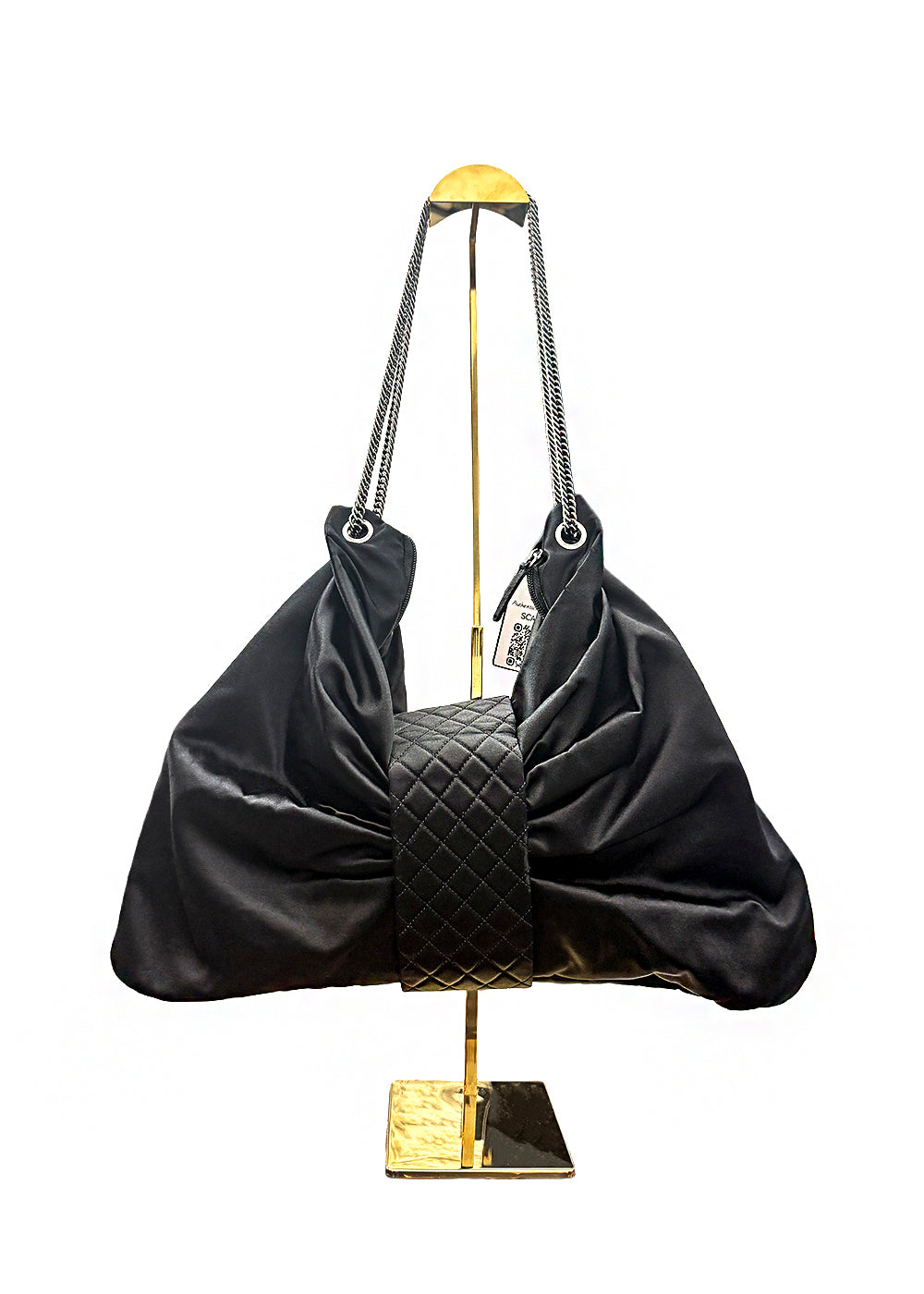 Chanel Satin Bow Shoulder Bag - Press Sample