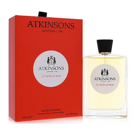 24 Old Bond Street by Atkinsons for Men - Eau De Cologne Spray 3.3 oz