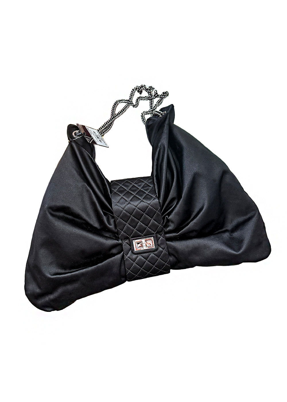 Chanel Satin Bow Shoulder Bag - Press Sample
