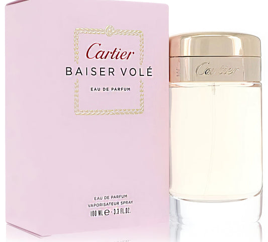 Baiser Vole by Cartier for Women Eau De Parfum Spray 3.3 oz