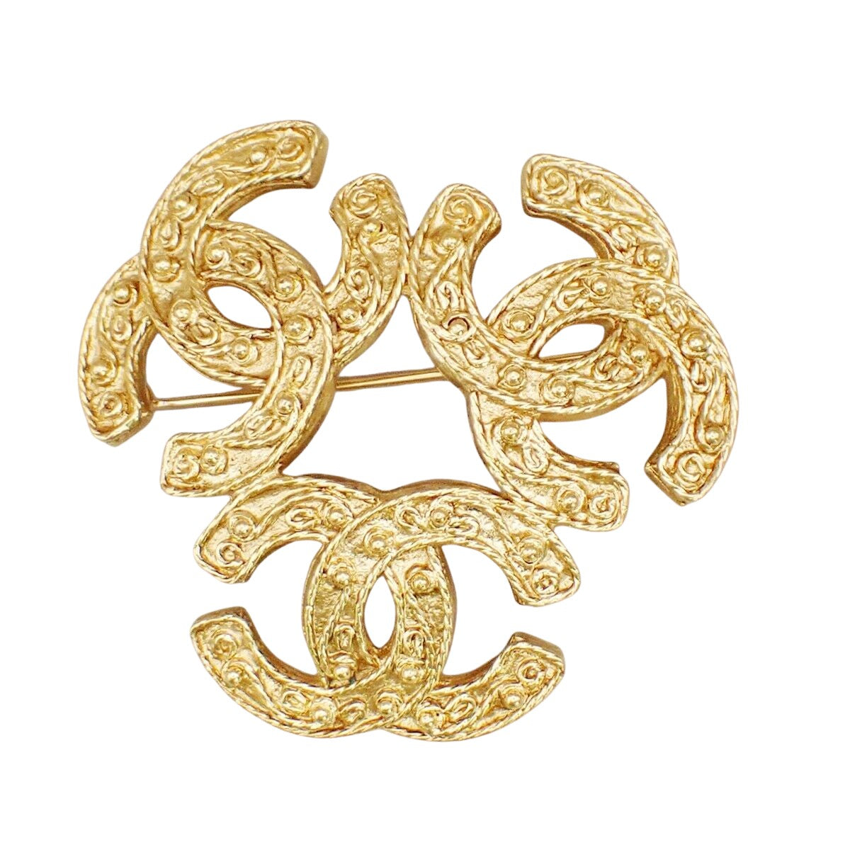 Chanel Triple coco Brooch