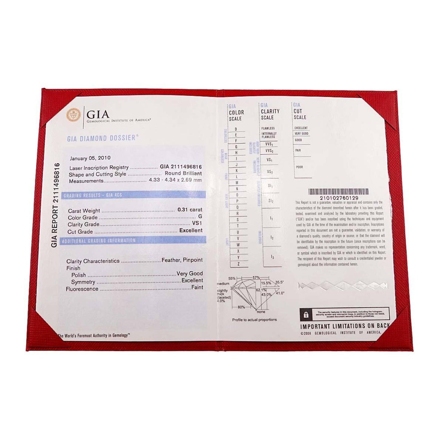 Cartier C de cartier Rose Gold