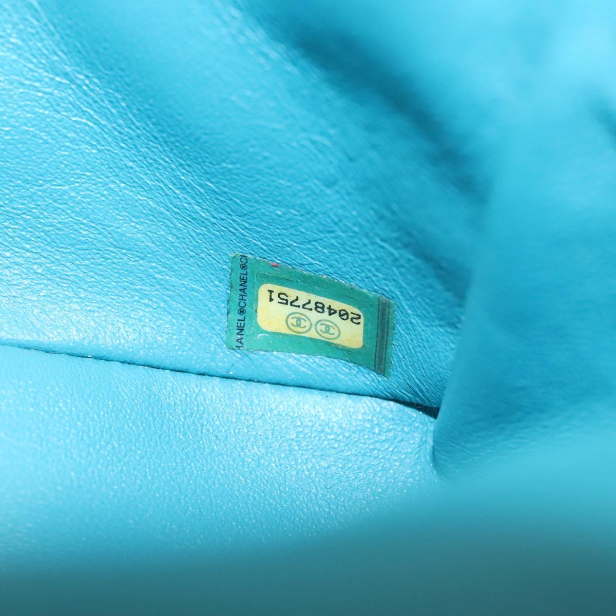 Chanel Wallet On Chain Patent Leather Green