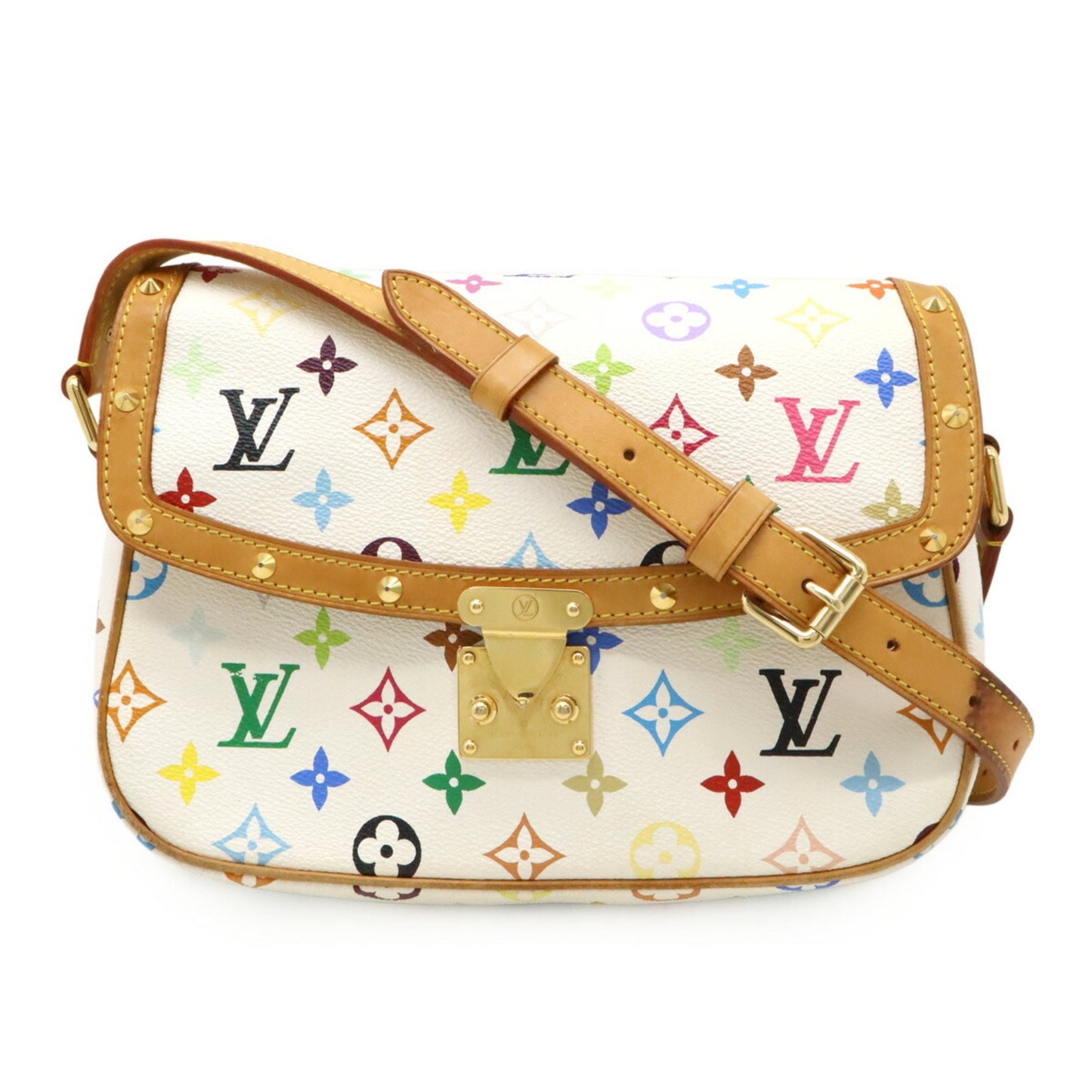 Louis Vuitton Sologne Canvas White