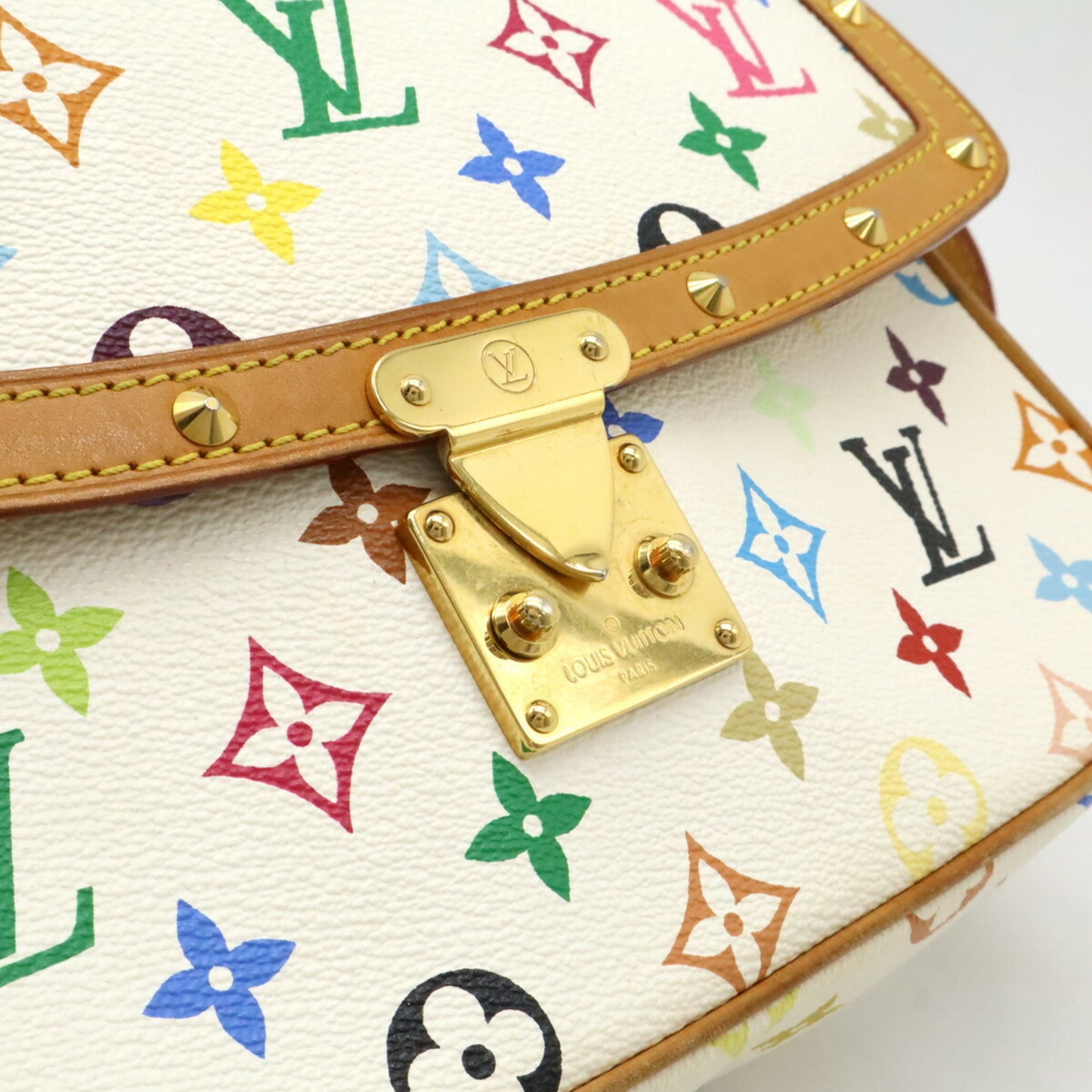 Louis Vuitton Sologne Canvas White