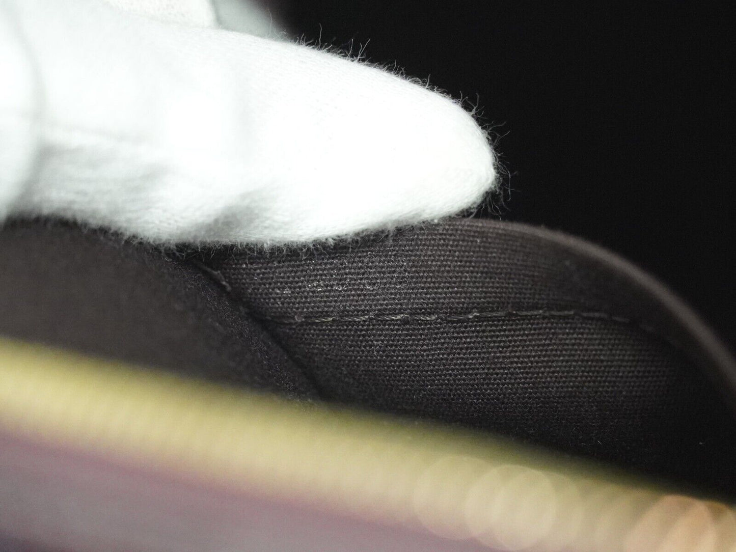 Louis Vuitton Alma Leather Purple