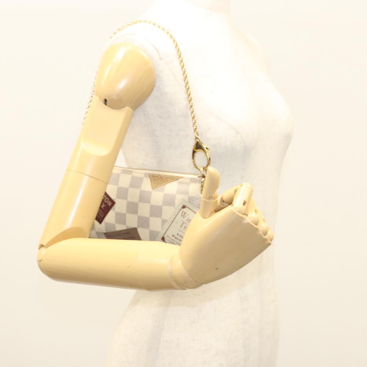 Louis Vuitton Pochette Accessoires Canvas White