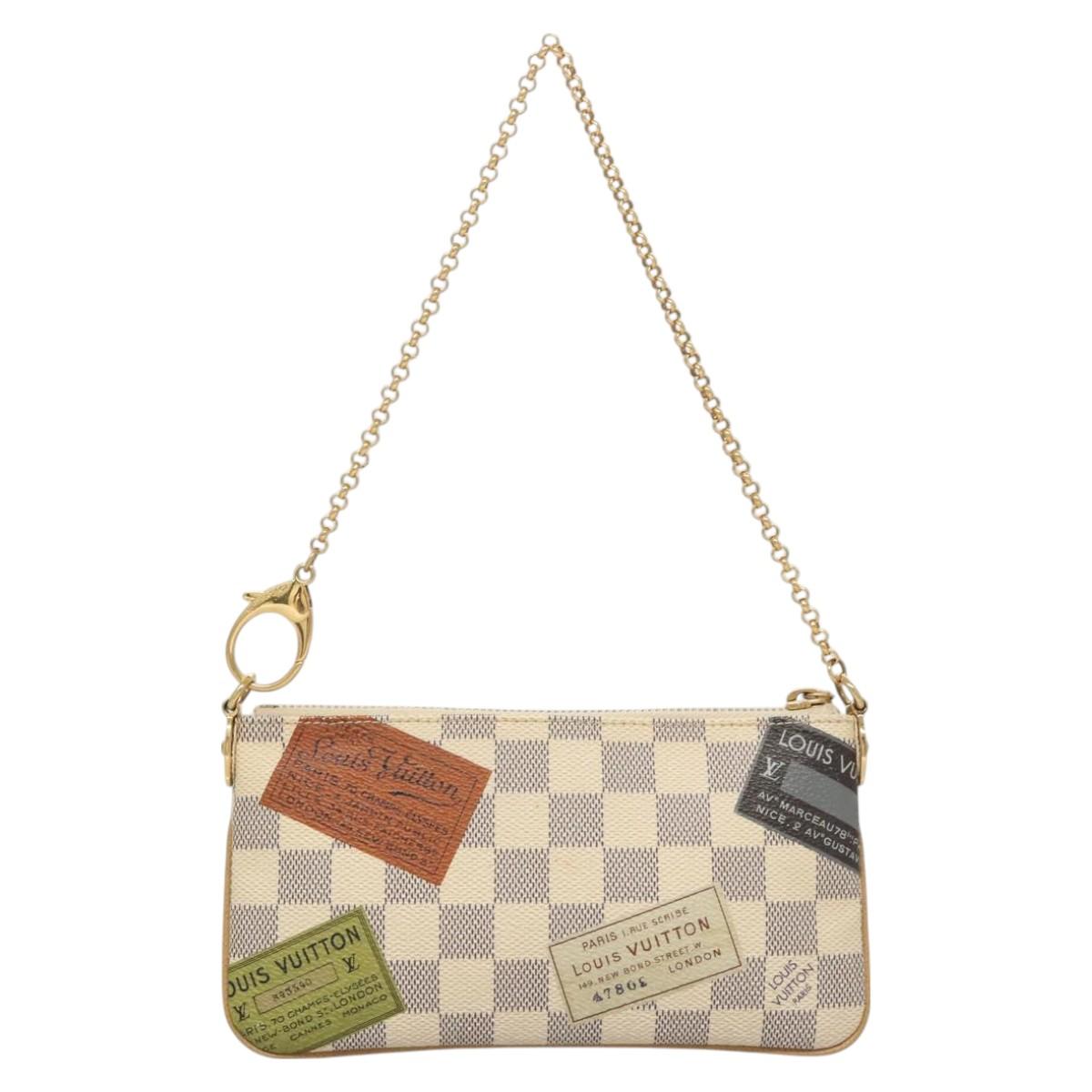 Louis Vuitton Pochette Accessoires Canvas White