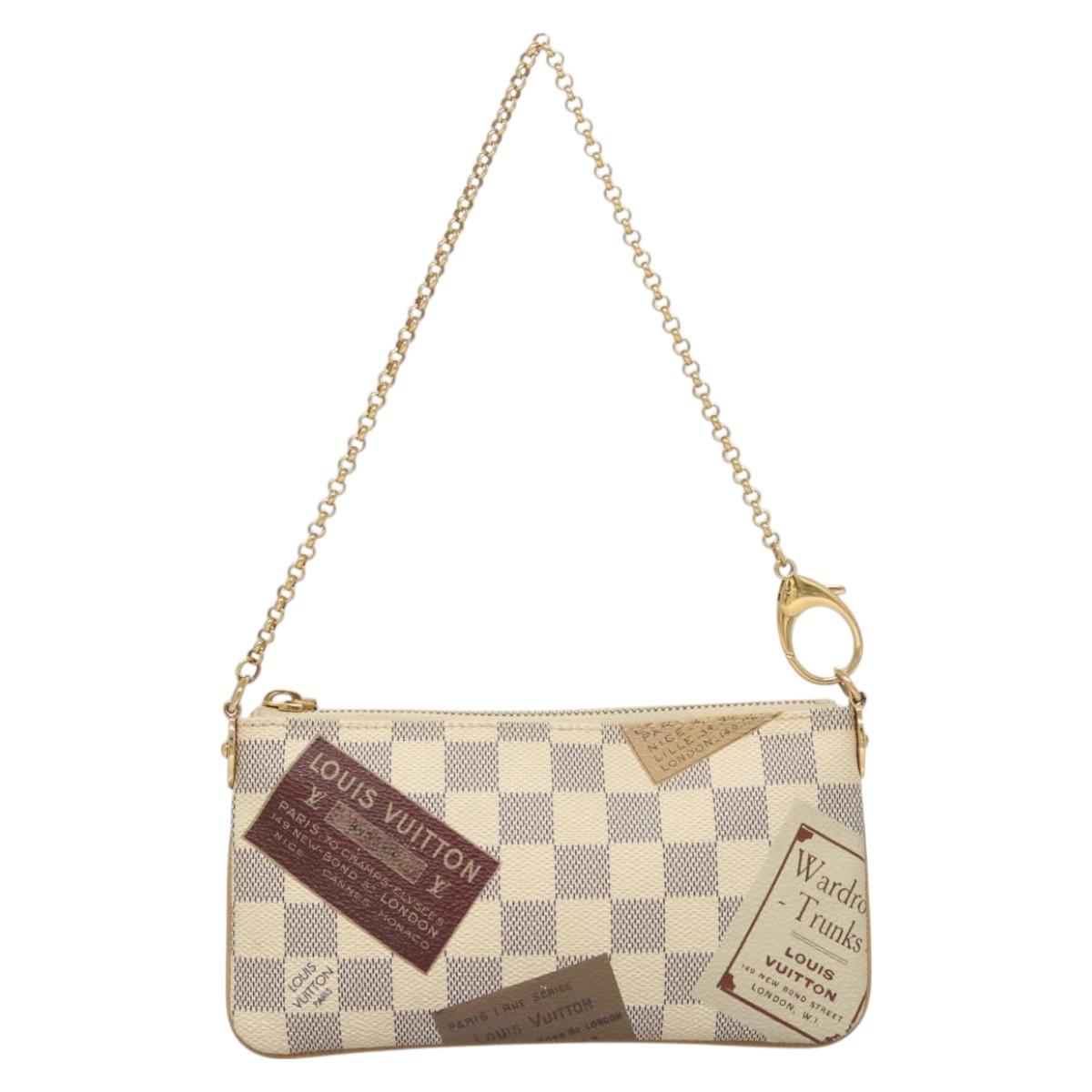 Louis Vuitton Pochette Accessoires Canvas White