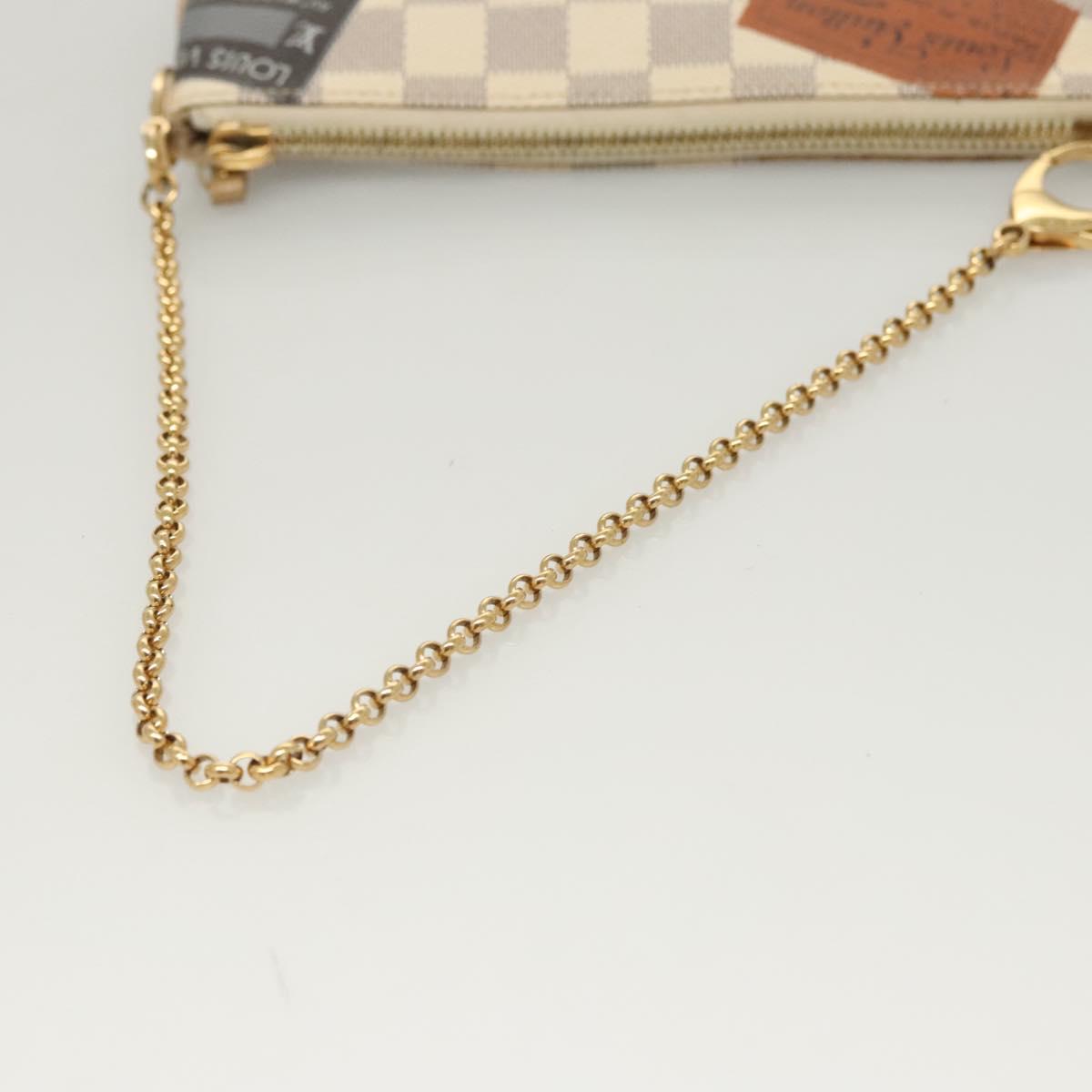 Louis Vuitton Pochette Accessoires Canvas White