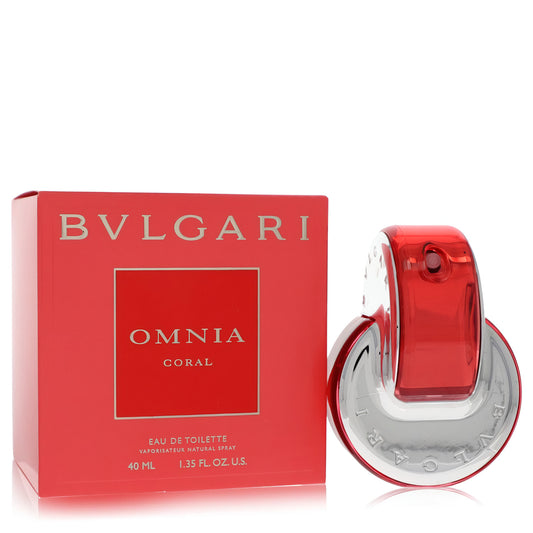 Omnia Coral by Bvlgari for Women - Eau De Toilette Spray