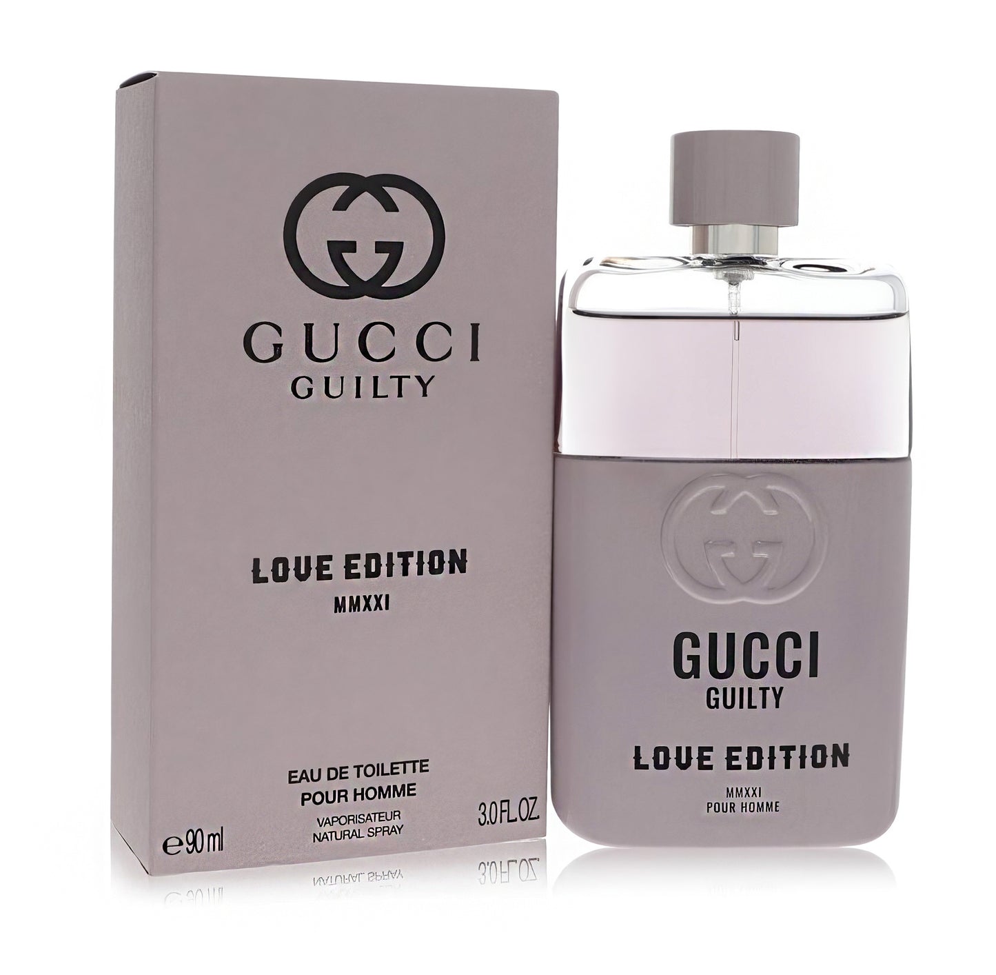 Gucci Guilty Love Edition MMXXI by Gucci for Men - Eau De Toilette Spray 3 oz