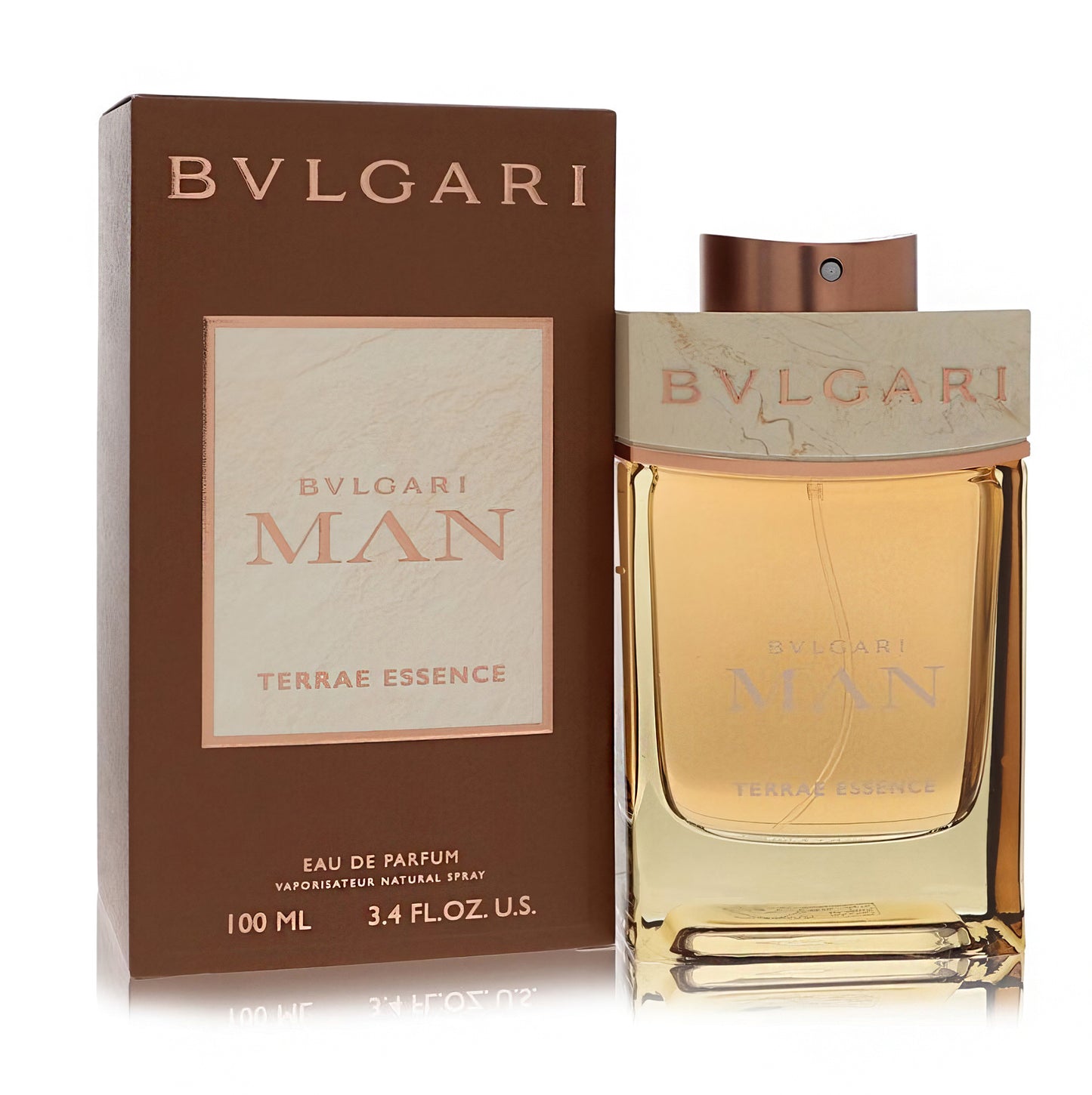 Bvlgari Man Terrae Essence for Men Eau De Parfum Spray 3.4 oz