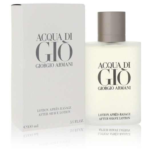 Acqua Di Gio by Giorgio Armani for Men After Shave Lotion 3.4 oz