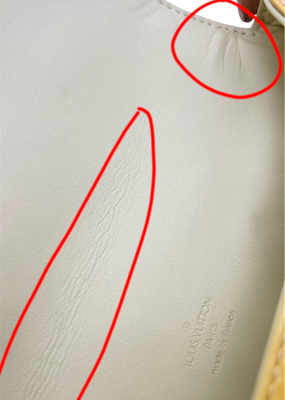 Louis Vuitton Handbag Thompson Street Yellow Vernis Leather