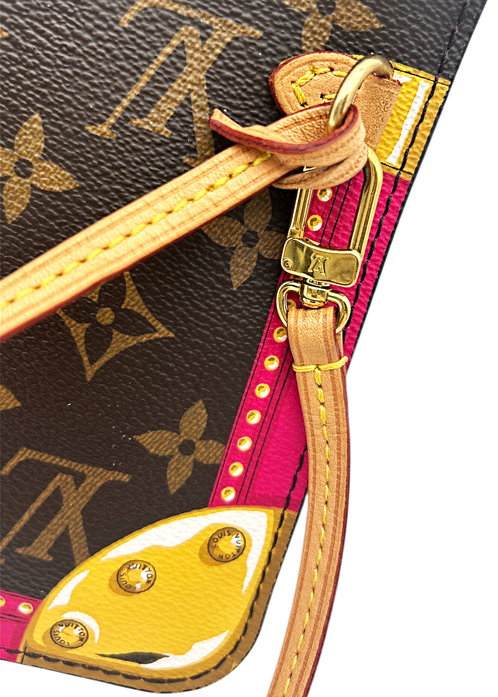 Louis Vuitton LV Monogram Neverfull Pouch