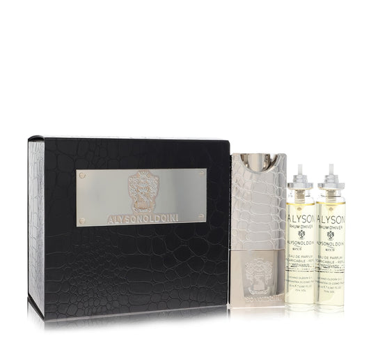 Rhum D'hiver by Alyson Oldoini - Eau De Parfum Refillable Spray Includes 3 x 20ml Refills and Atomizer 2 oz for Men