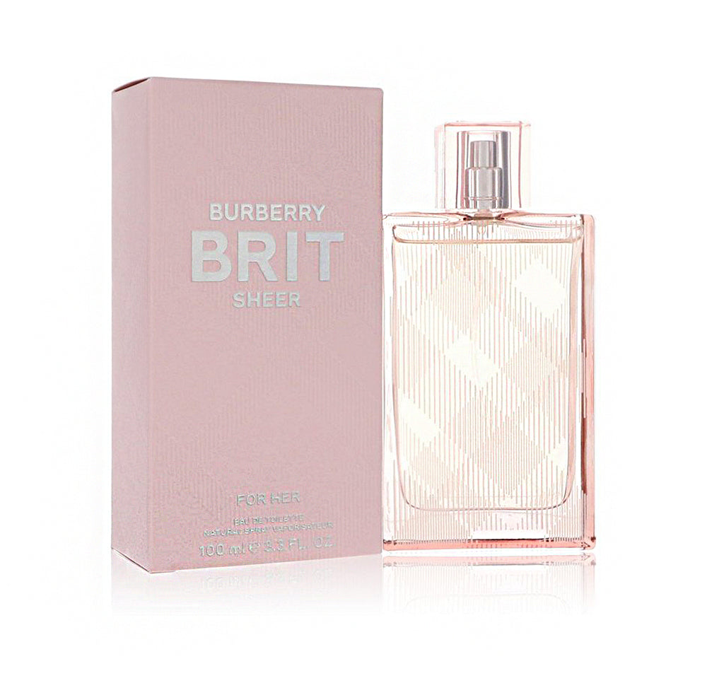 Burberry Brit Sheer for Women - Eau De Toilette Spray 3.3 oz