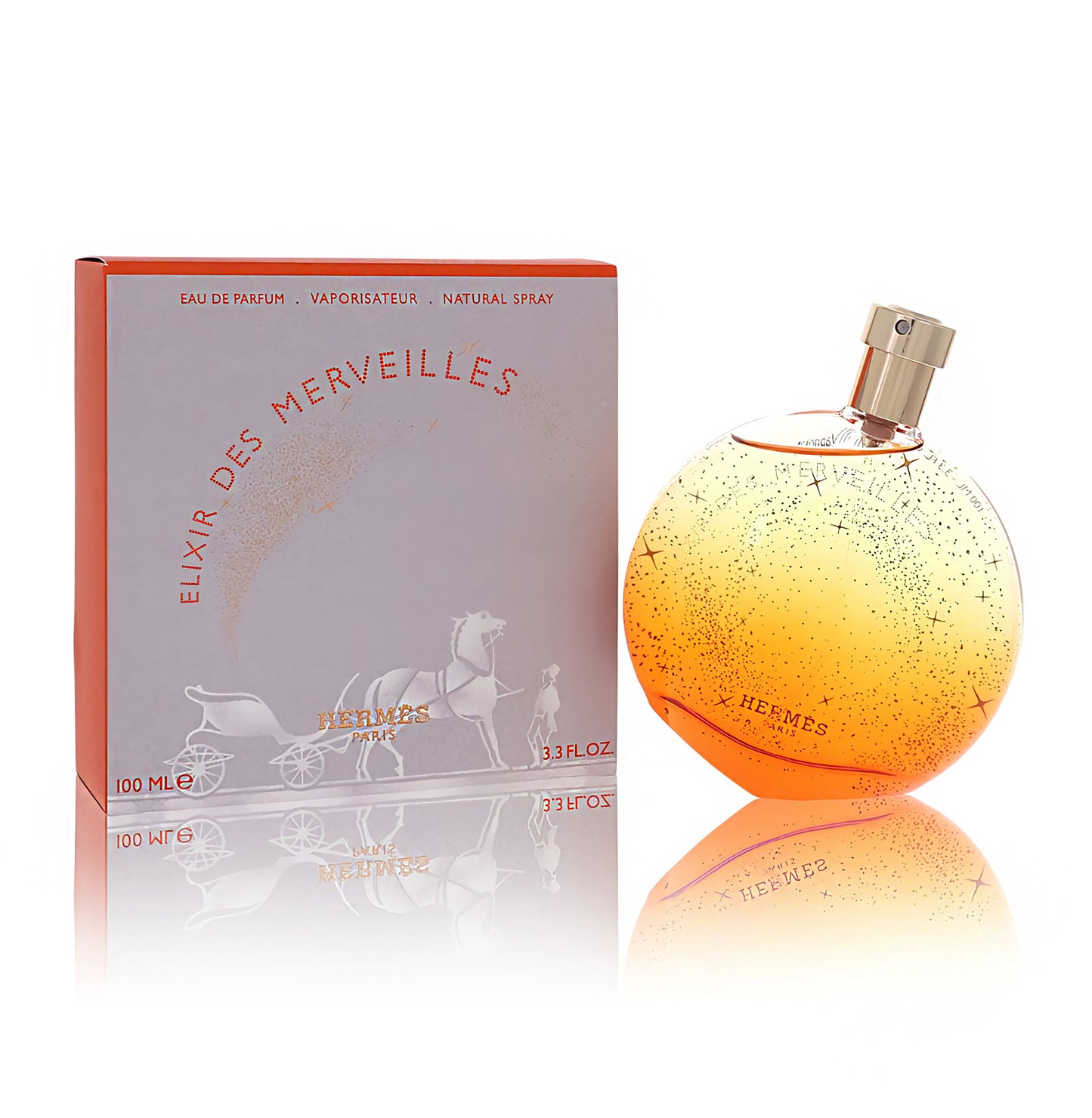 Elixir Des Merveilles de Hermès para mujeres - Eau De Parfum Spray 3.3 oz