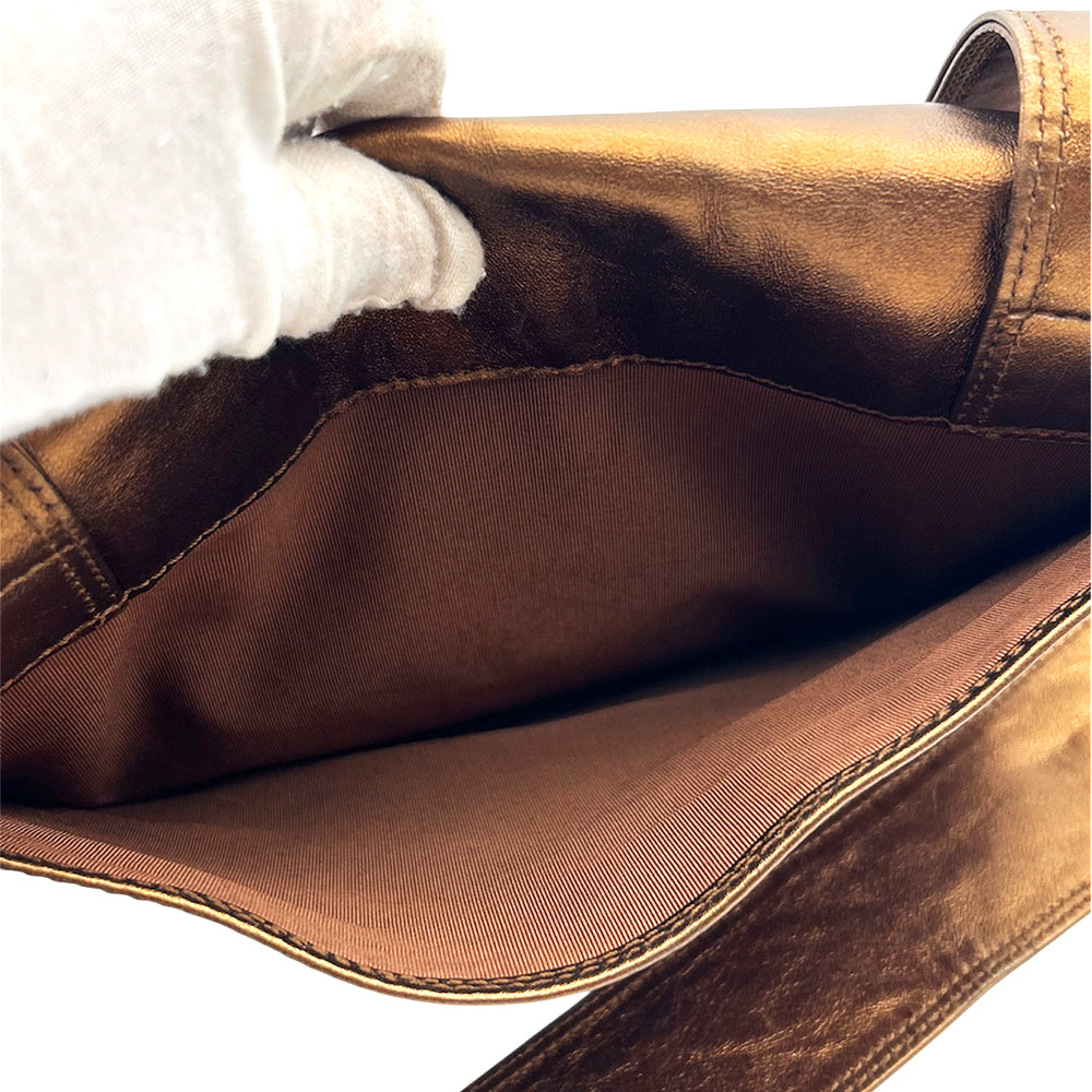 Chanel Logo Flap Messenger Bag