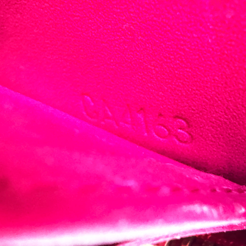 Louis Vuitton Patent Leather Wallet Rose-Red