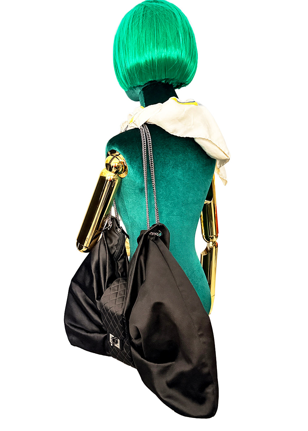 Chanel Satin Bow Shoulder Bag - Press Sample