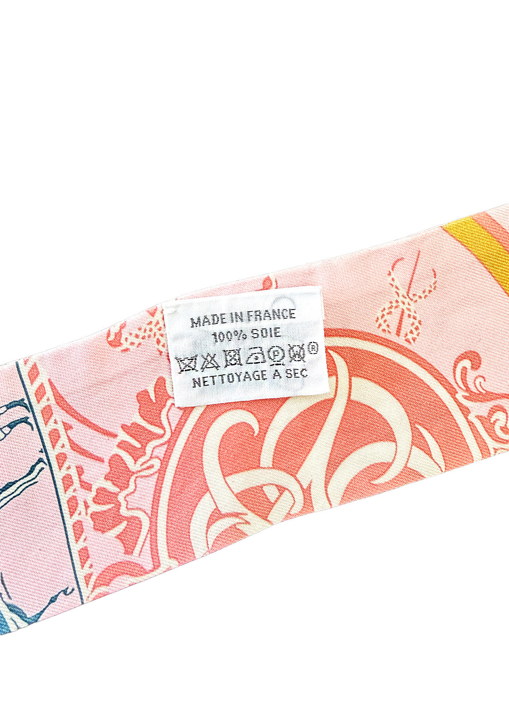 Hermès Ex-Libris Silk Scarf 100% Silk