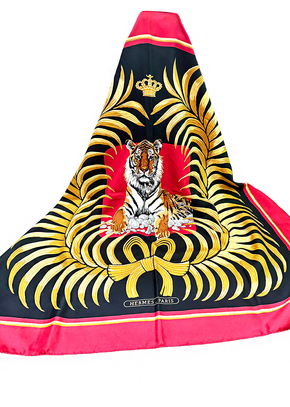 Hermès Tigre Royal Silk Scarf