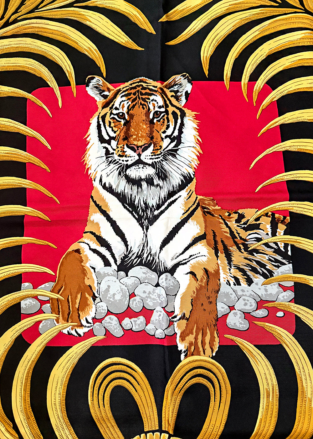 Hermès Tigre Royal Silk Scarf