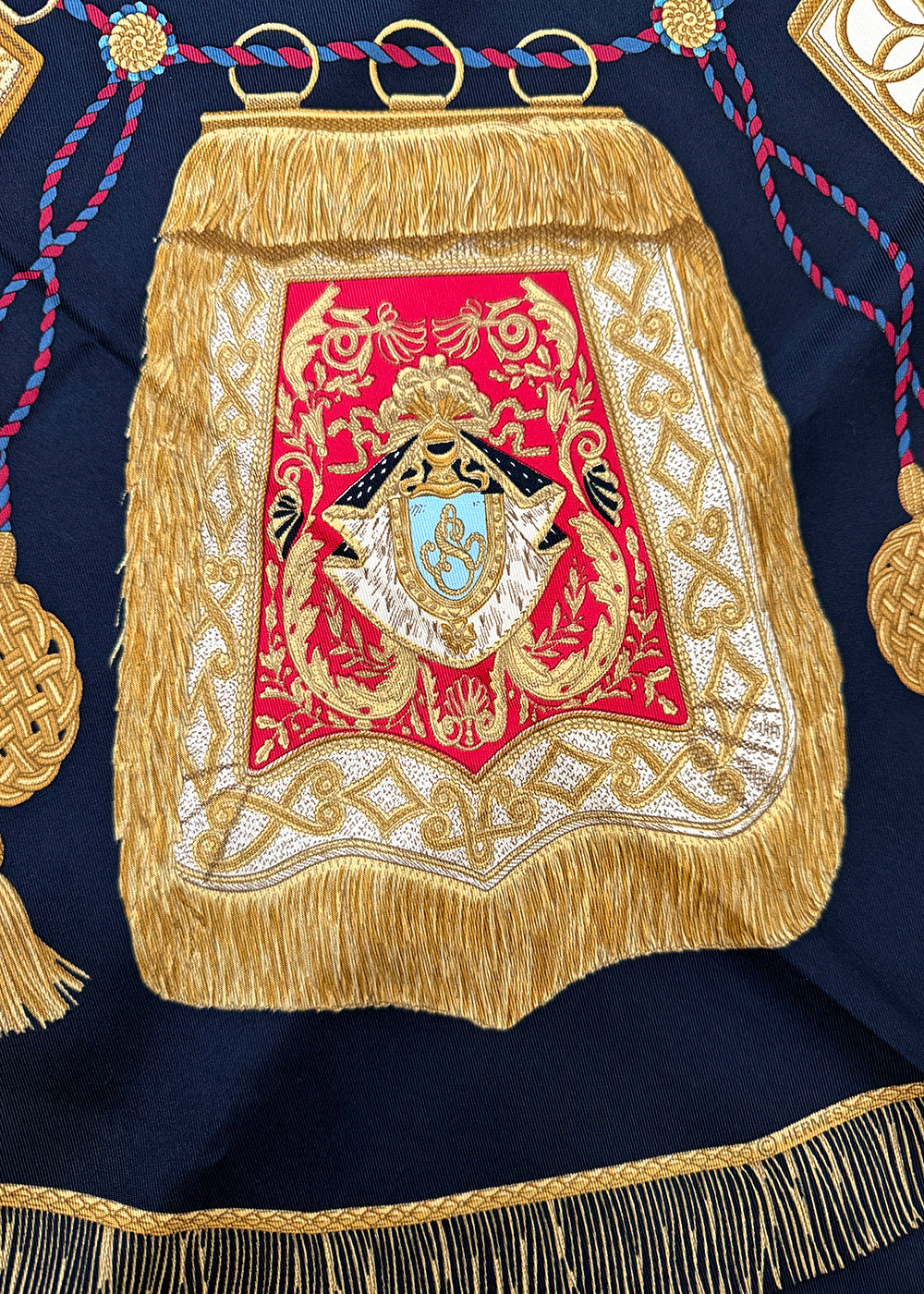 Hermès Poste et Cavalerie Silk Scarf