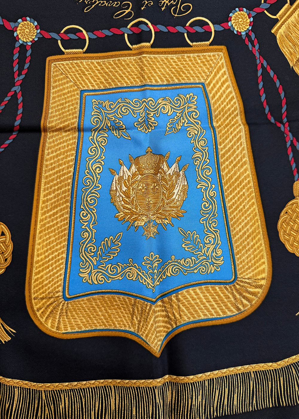 Hermès Poste et Cavalerie Silk Scarf