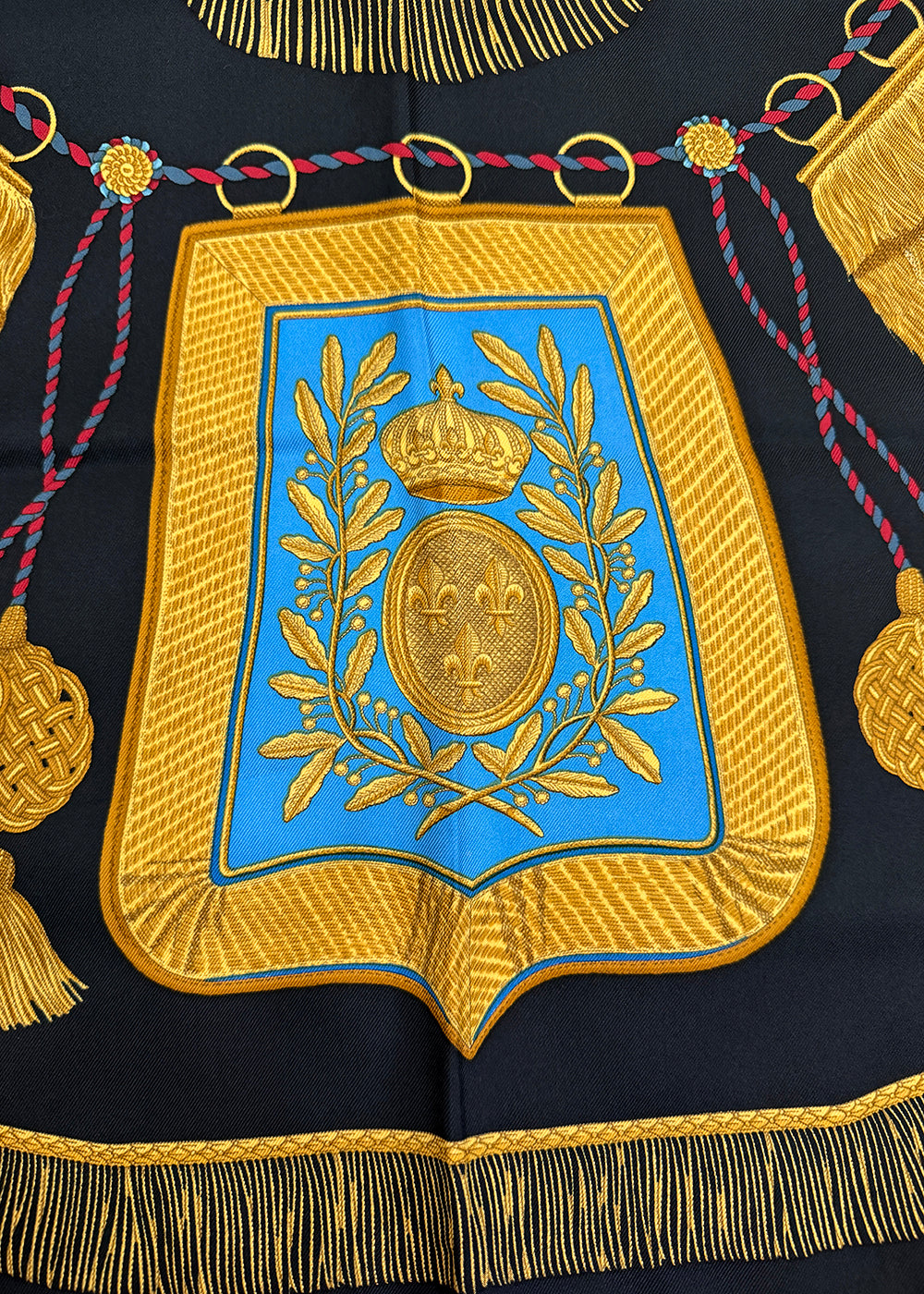 Hermès Poste et Cavalerie Silk Scarf