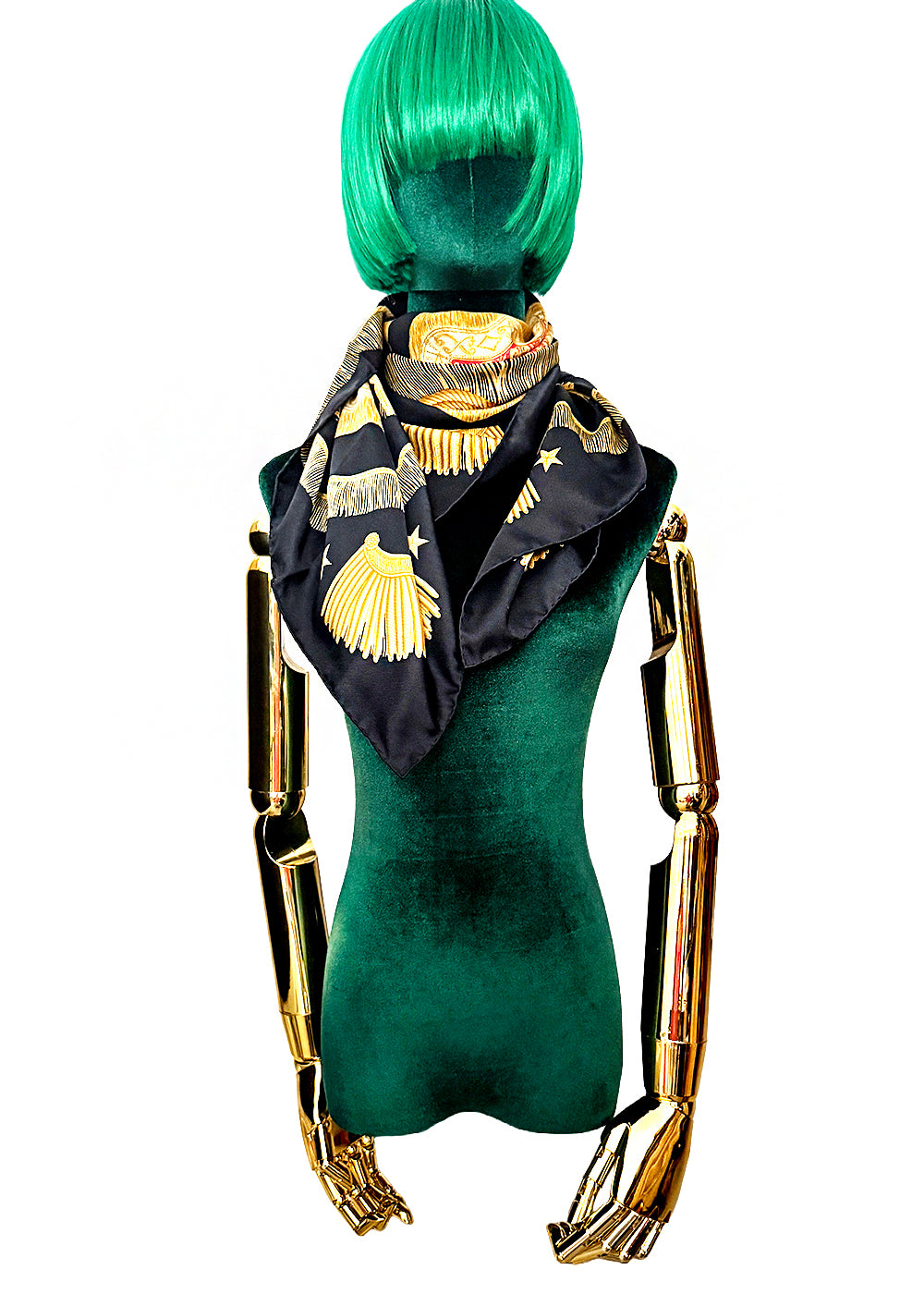 Hermès Poste et Cavalerie Silk Scarf