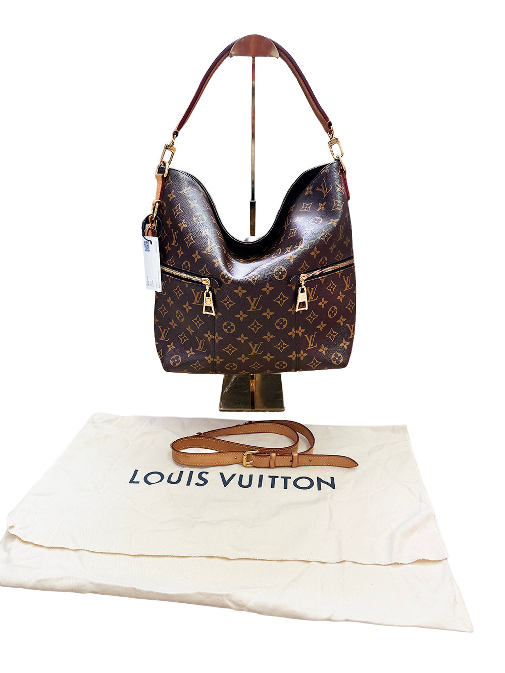Louis Vuitton LV Monogram Mélie Tote Bag with Strap