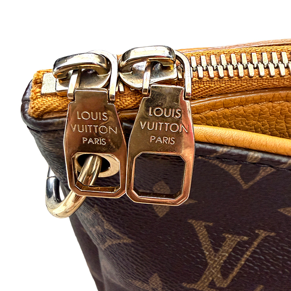 Louis Vuitton LV Monogram Pallas MM Tote Bag with Strap