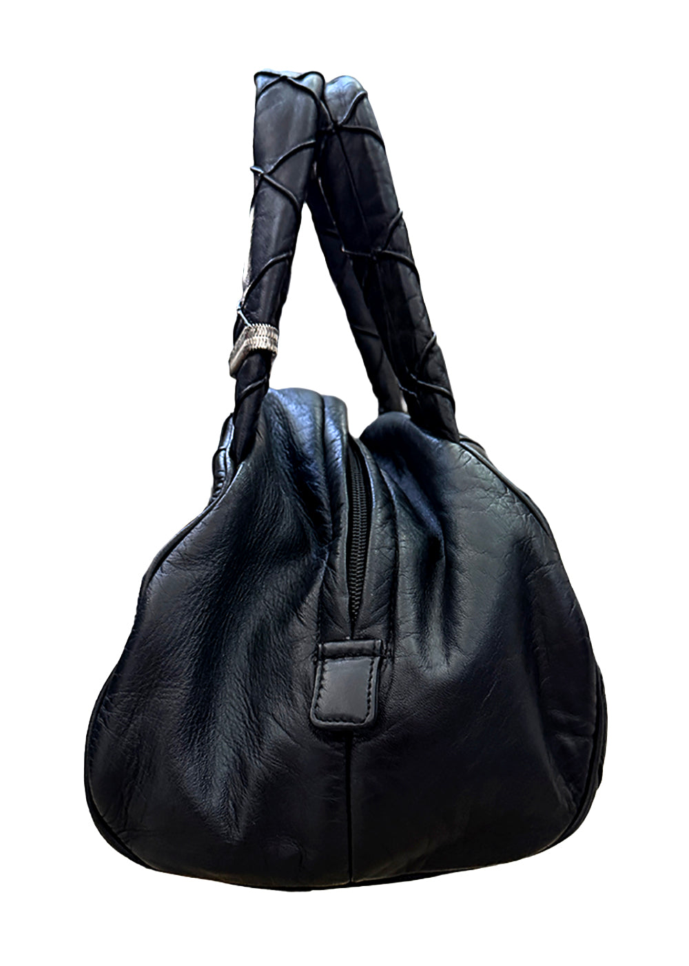 Chanel Black Quilted Leather Chanel Bowler bag