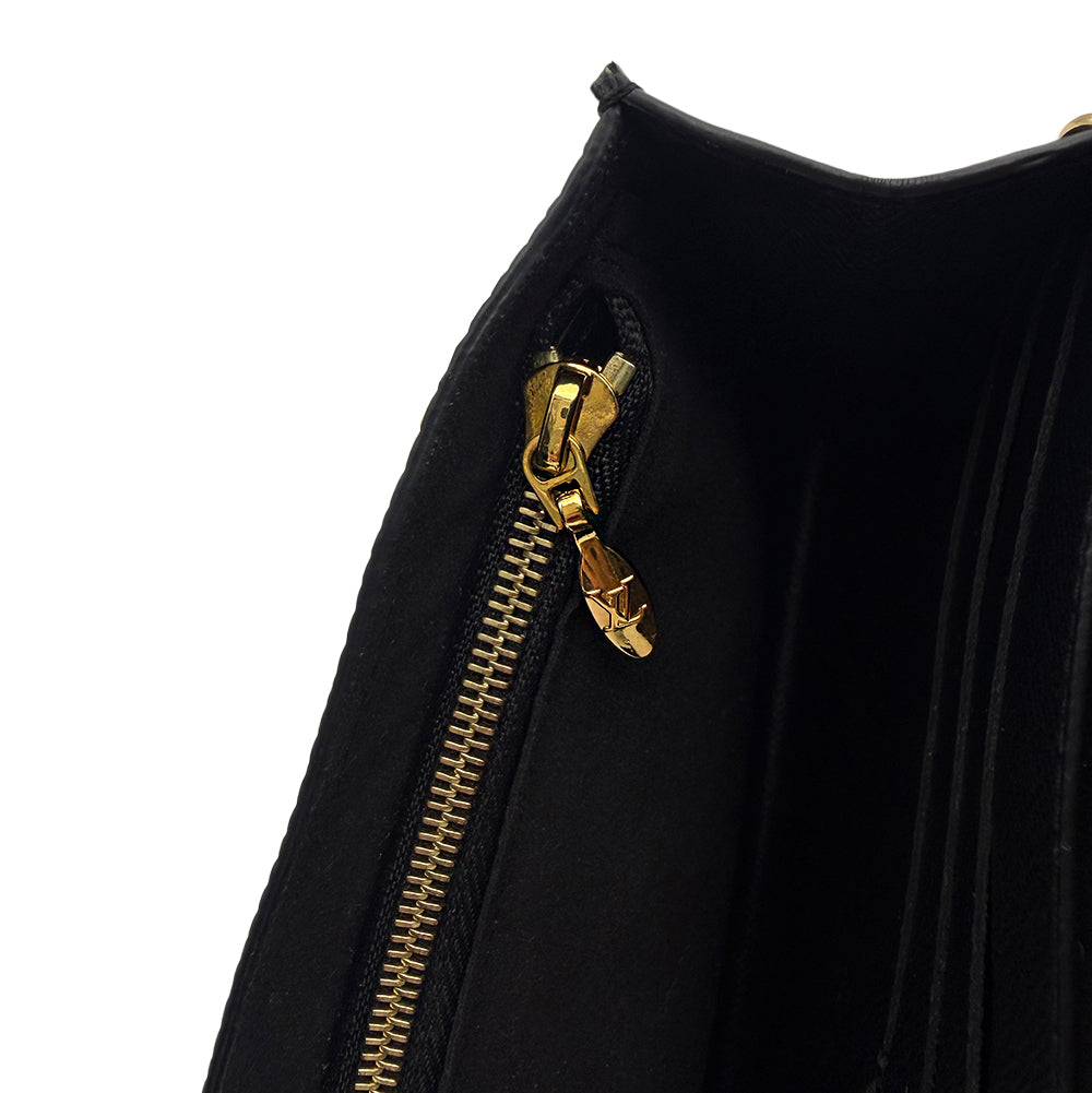 Louis Vuitton Epi Leather Twist Wallet with Chain