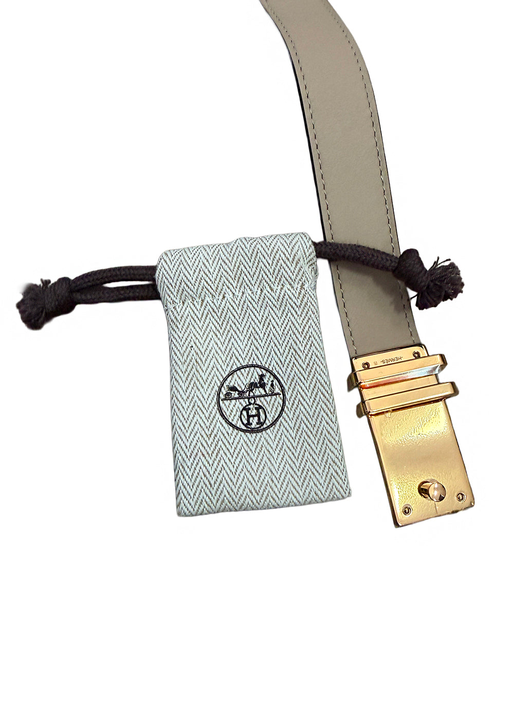 Hermès Elan Pocket 24 Trench Swift Leather Belt Bag