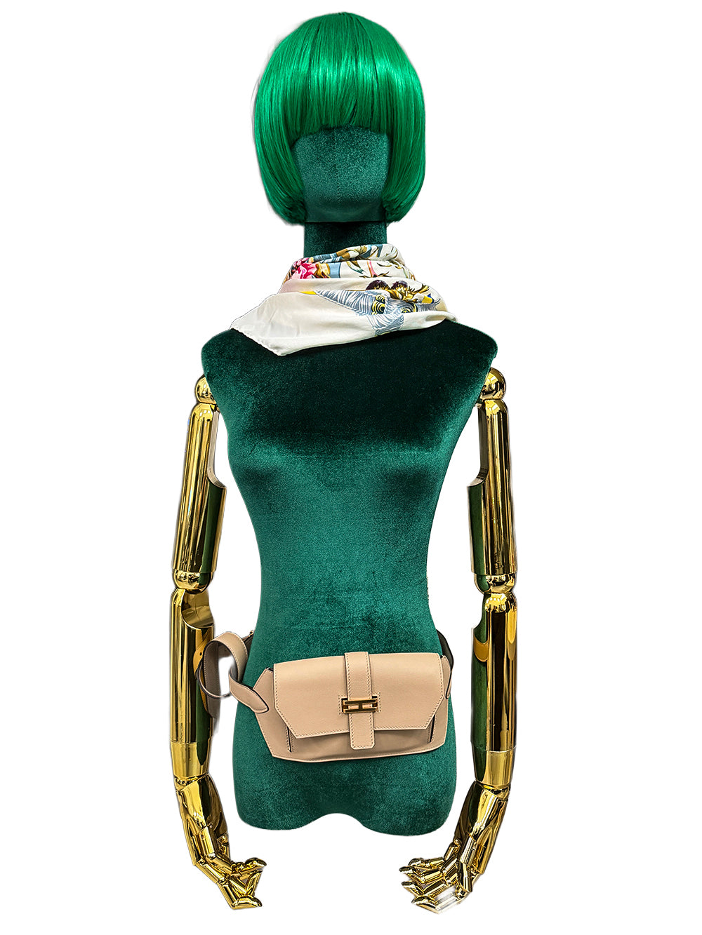 Hermès Elan Pocket 24 Trench Swift Leather Belt Bag