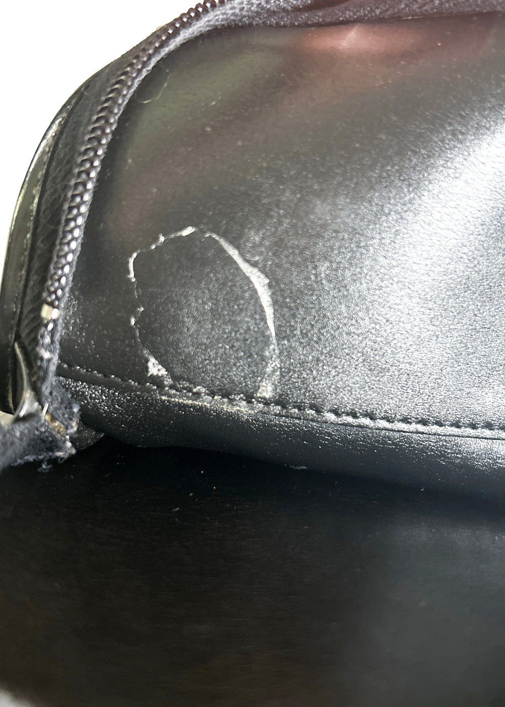 CHRISTIAN DIOR Trotter Edition Canvas & Leather Shoulder Bag